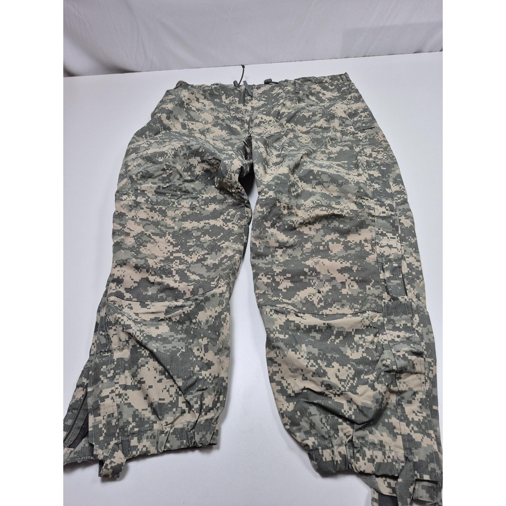Gore-Tex Snow Pants Mens 39x31 Gray Camo GEN III ECWCS US Army Waterproof